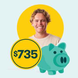 Portrait of Dean who saved $735 with the Food Savings Challenge