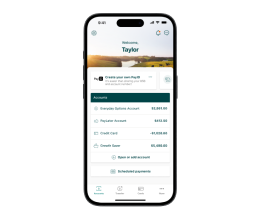 Suncorp Bank App Banking Tab