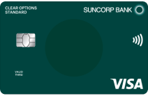 Front of Suncorp standard credit card