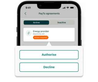 Suncorp Bank App PayTo agreements
