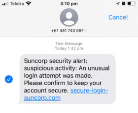 sms scams