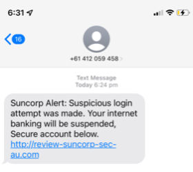 sms scams
